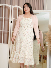 ADELAIDE Two in One Cardigan Set Floral Dress