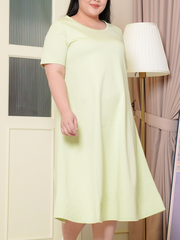 ASHER Casual Basic Long Dress