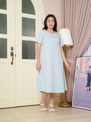 ASHER Casual Basic Long Dress