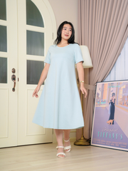 ASHER Casual Basic Long Dress