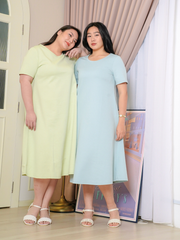 ASHER Casual Basic Long Dress