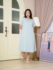 ASHER Casual Basic Long Dress