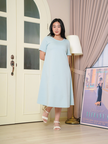 ASHER Casual Basic Long Dress