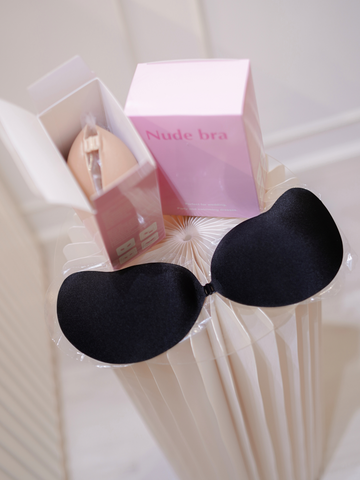 Mango Shaped Nubra Stick On Reusable Backless Bra