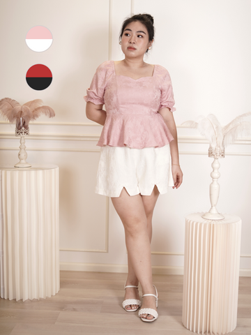 Peplum skirt co ord hotsell