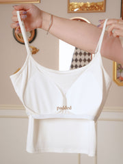 MAYA Padded Bra Free Inner Tank Top