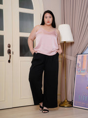PEARLY Satin Sleeveless Inner Top