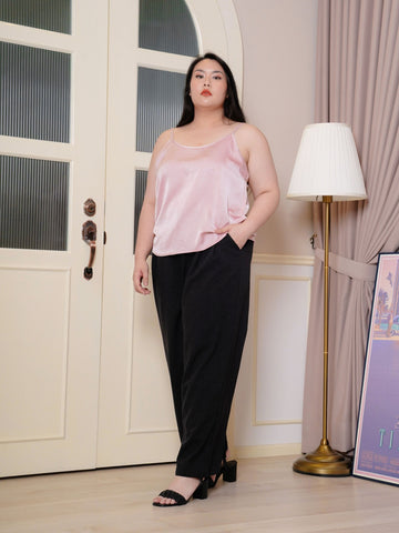 PEARLY Satin Sleeveless Inner Top