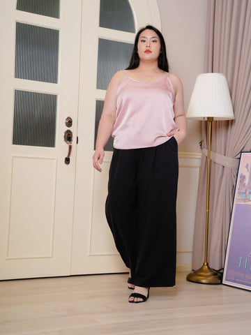 PEARLY Satin Sleeveless Inner Top