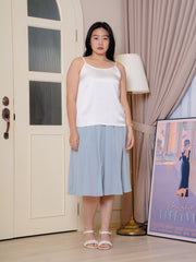 PEARLY Satin Sleeveless Inner Top