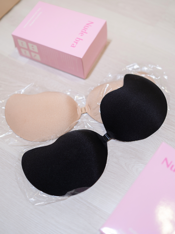 Mango Shaped Nubra Stick On Reusable Backless Bra