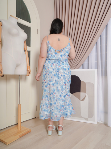 SAILOR Summer Beach Maxi Sleeveless Dress