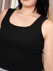 VIORELA Square Neckline Inner Tank Top