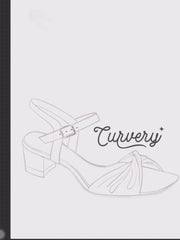 ARIEL Twisted Malaysia Handmade 1.5inches Block Heels Size 39-45