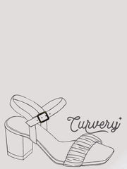 [DEFECT] SHANEL Scrunched Malaysia Handmade 3inches Block Heels Size 39-45