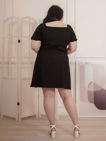 ANASTASIA Self Tie Ribbon A Line Midi Dress