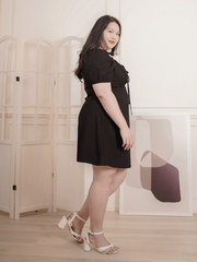 ANASTASIA Self Tie Ribbon A Line Midi Dress