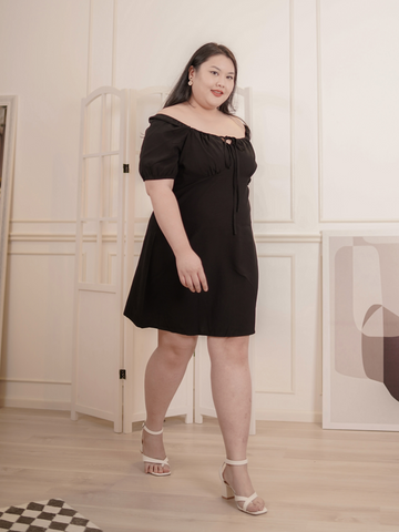 ANASTASIA Self Tie Ribbon A Line Midi Dress