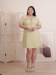 ANASTASIA Self Tie Ribbon A Line Midi Dress