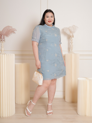 AMAYA Chiffon Elegant Qipao Cheongsam