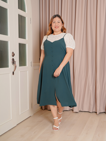 Dress with inner top sales